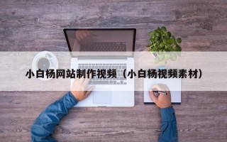 南安小白杨网站制作视频（小白杨视频素材）